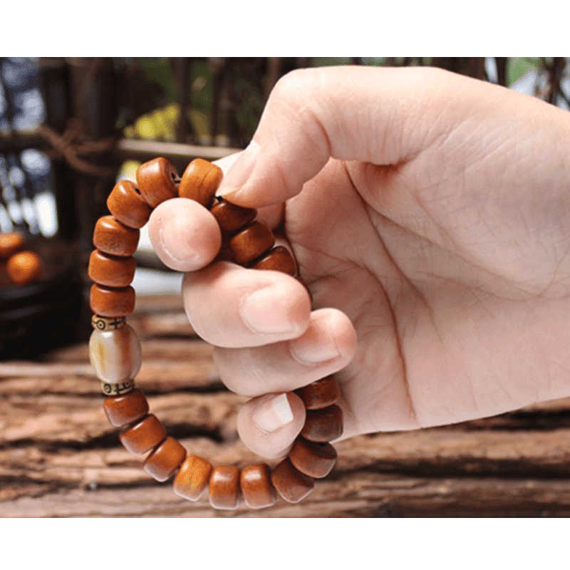 Tibetan Guardian Spirit Natural Yak Bone Bracelet