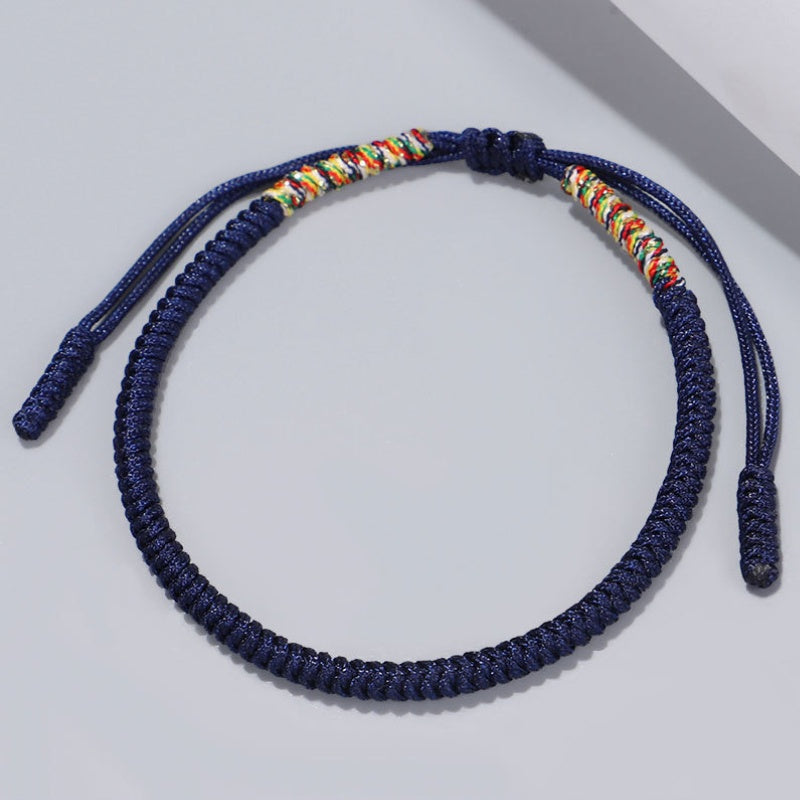 Blue Copper Beads Bracelet Set
