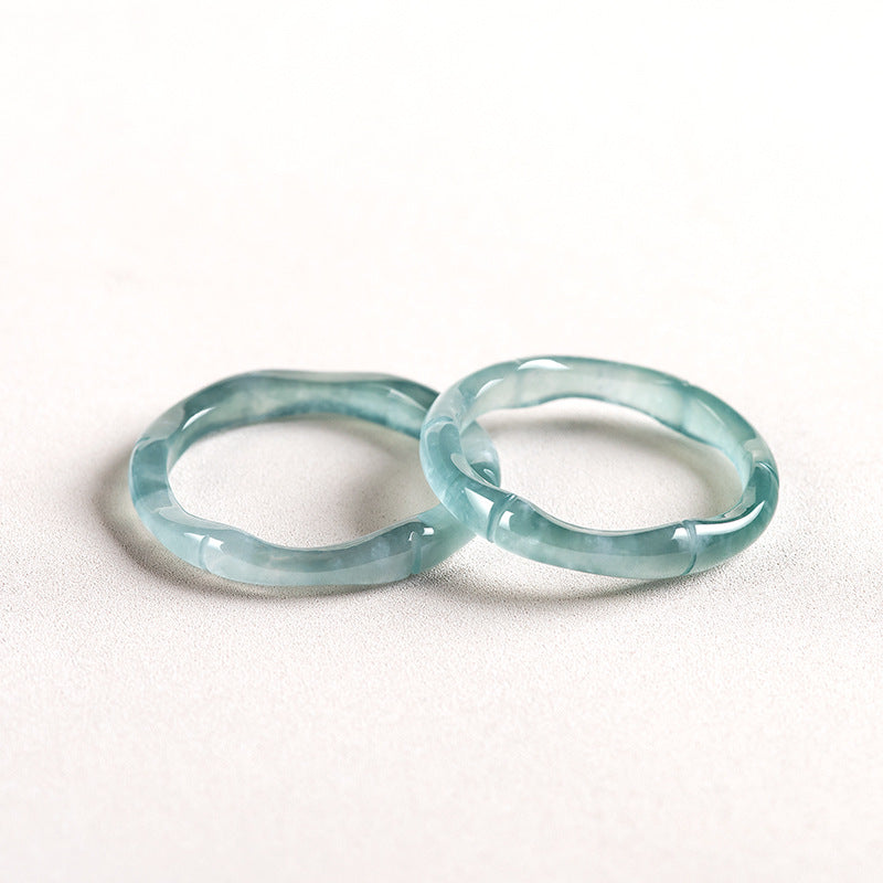 Green Jade Wealth Ring