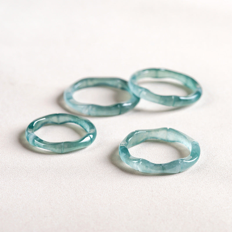 Green Jade Wealth Ring