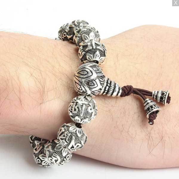 Copper Wu Lou Mantra Bracelet - Feng Shui for Bracelet Health