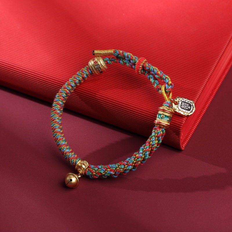 Zakiram Goddess of Wealth Tibetan Mantra Bracelet