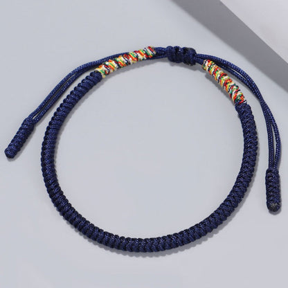 Blue Copper Beads Bracelet Set