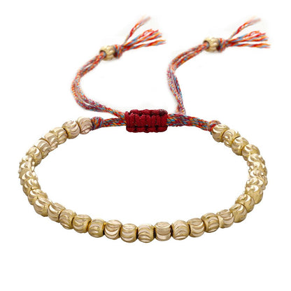 Copper Beads Tibetan Bracelet